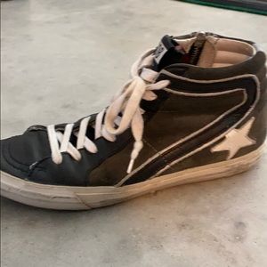 ONE Golden Goose Slide Sneaker 38 Women’s Zip